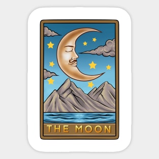 The moon Sticker